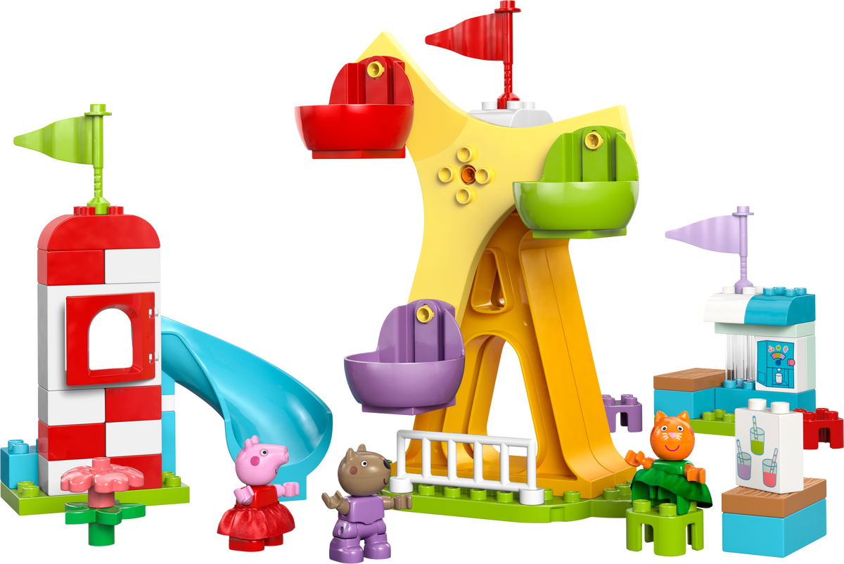 LEGO DUPLO 10453 Kiaulytės Pepos atrakcionų parkas