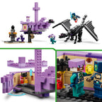 LEGO Minecraft 21264 Enderio drakonas ir Pabaigos laivas