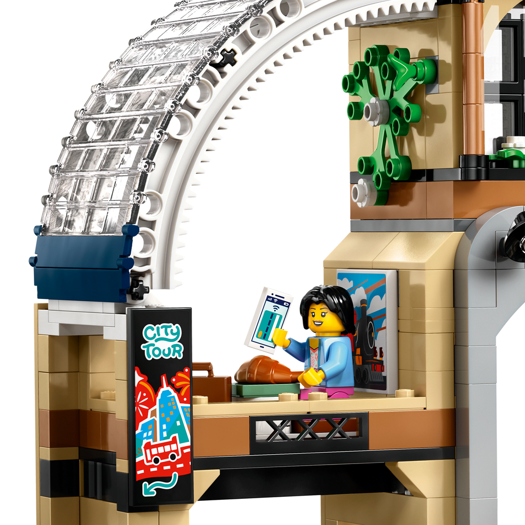 LEGO City 60469 Centrinė geležinkelio stotis