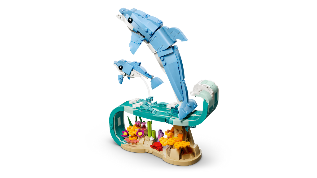 LEGO Creator 31385 Jūros gyvūnai: gražuoliai delfinai