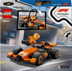 LEGO City 60442 F1 lenktynininkas su McLaren bolidu