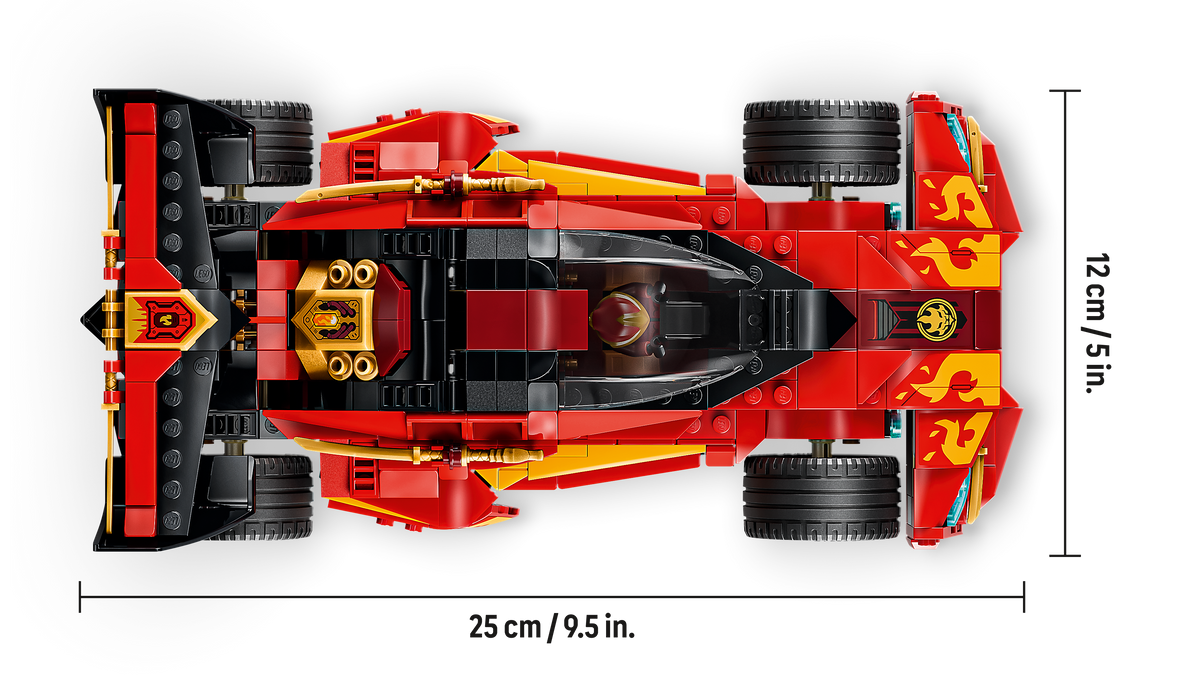 LEGO NINJAGO 71867 Nindzių automobilis X-1 – 15-mečio leidimas
