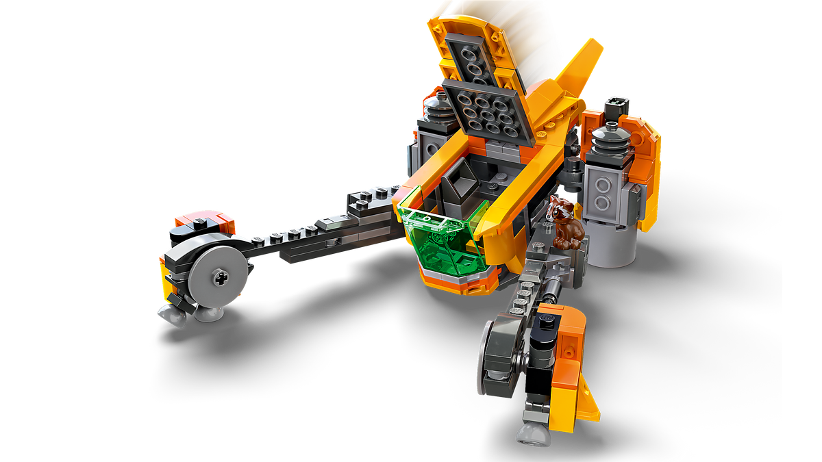 LEGO Marvel 76254 Mažojo Raketos erdvėlaivis