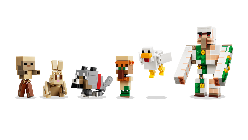 LEGO Minecraft 21592 Vištos raitelio ataka dykumoje
