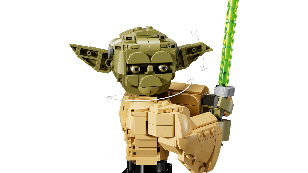 LEGO Star Wars 75438 Joda – biustas