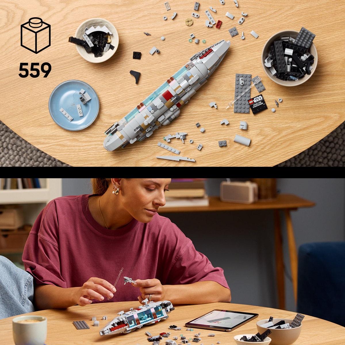 LEGO Star Wars 75405 Erdvėlaivis Home One