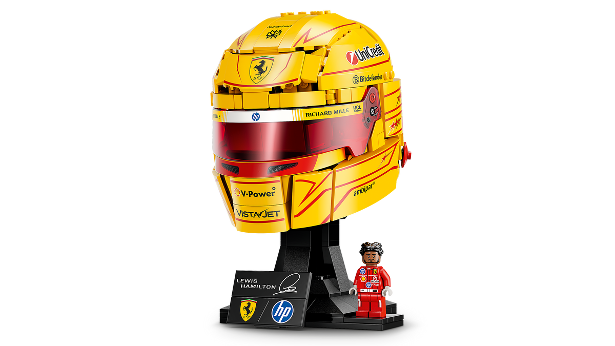 LEGO Editions 43022 Scuderia Ferrari HP Lewis Hamilton šalmas