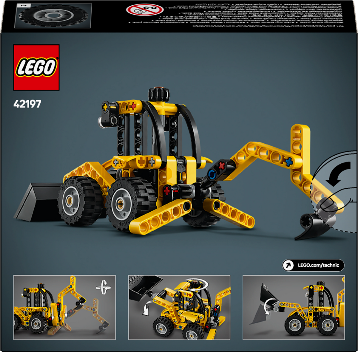 LEGO Technic 42197 Ekskavatorius-krautuvas