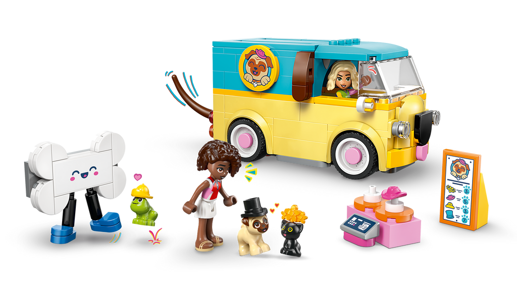 LEGO Friends 42678 Augintinių reikmenų furgonas