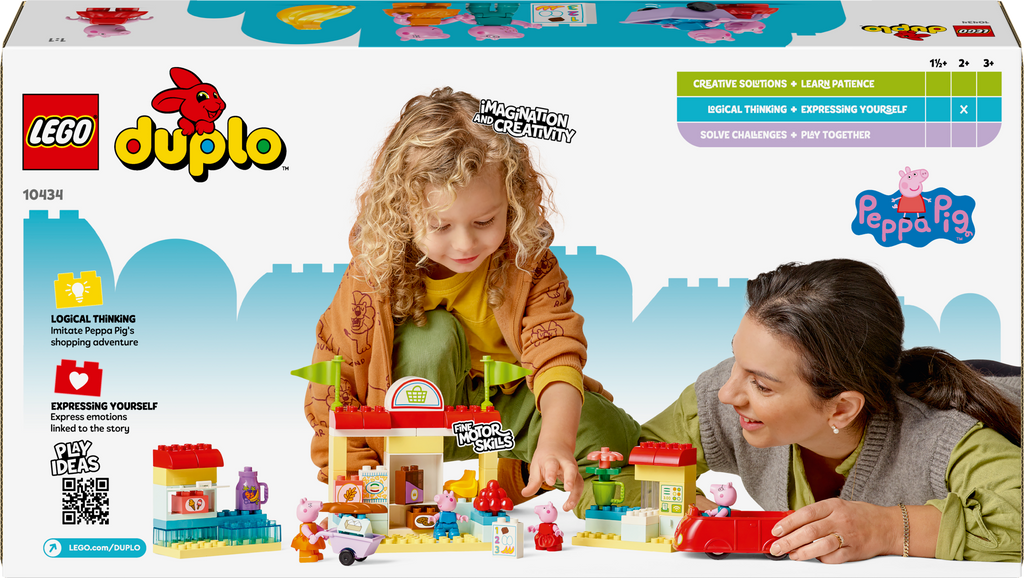 LEGO DUPLO 10434 Kiaulytės Pepos prekybos centras