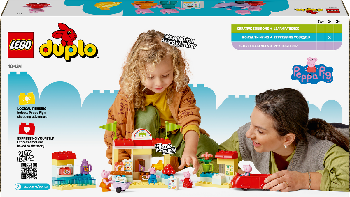 LEGO DUPLO 10434 Kiaulytės Pepos prekybos centras