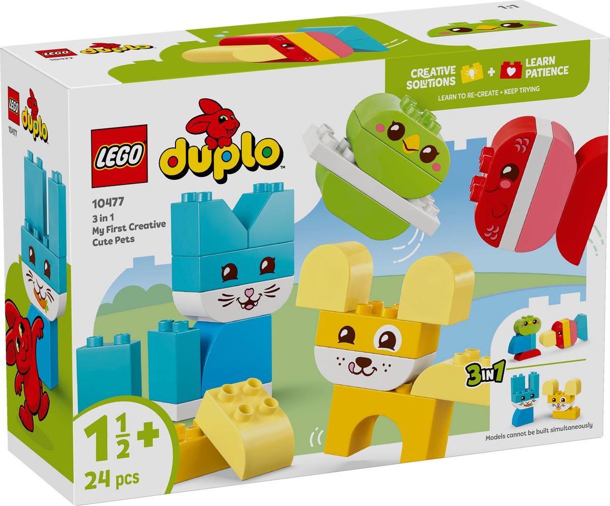 LEGO DUPLO 10477 Mieli augintiniai 3 viename