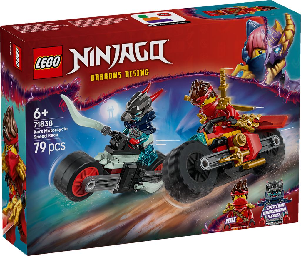 LEGO NINJAGO 71838 Kai motociklų lenktynės