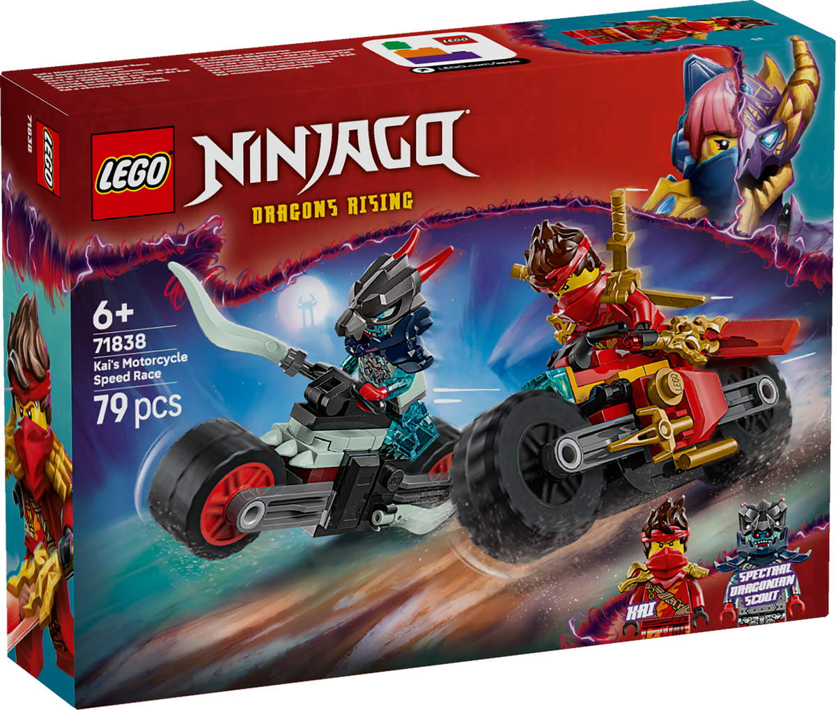 LEGO NINJAGO 71838 Kai motociklų lenktynės