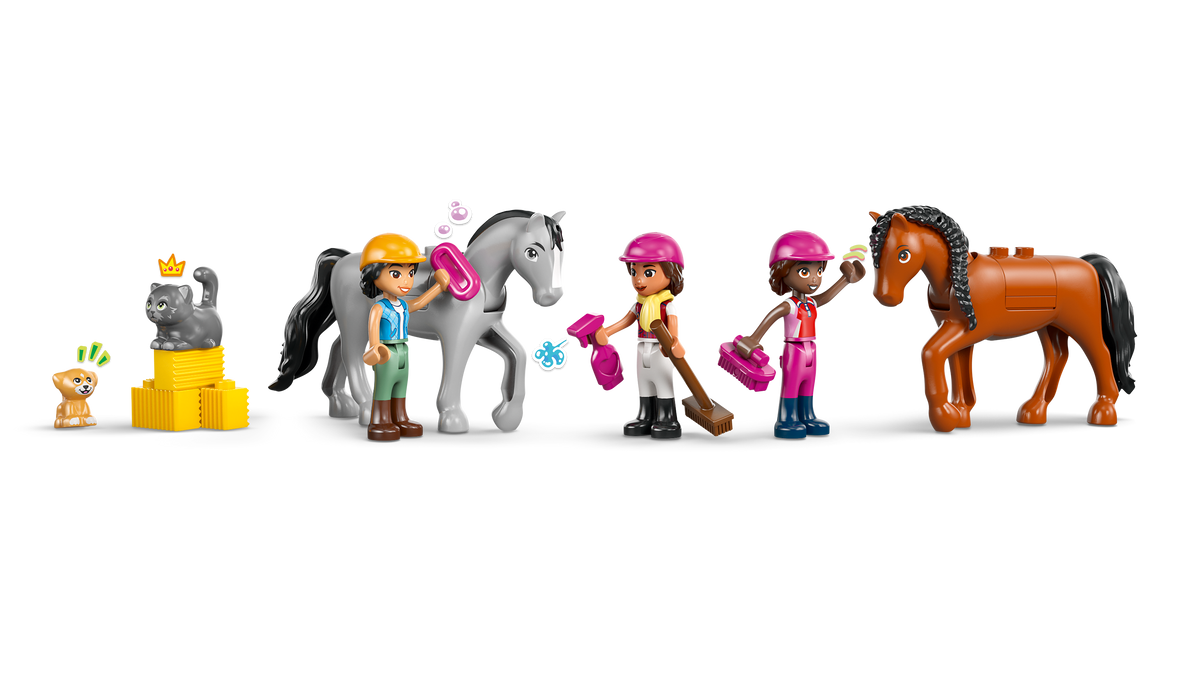 LEGO Friends 42688 Žirgų arklidė ir jojimo akademija