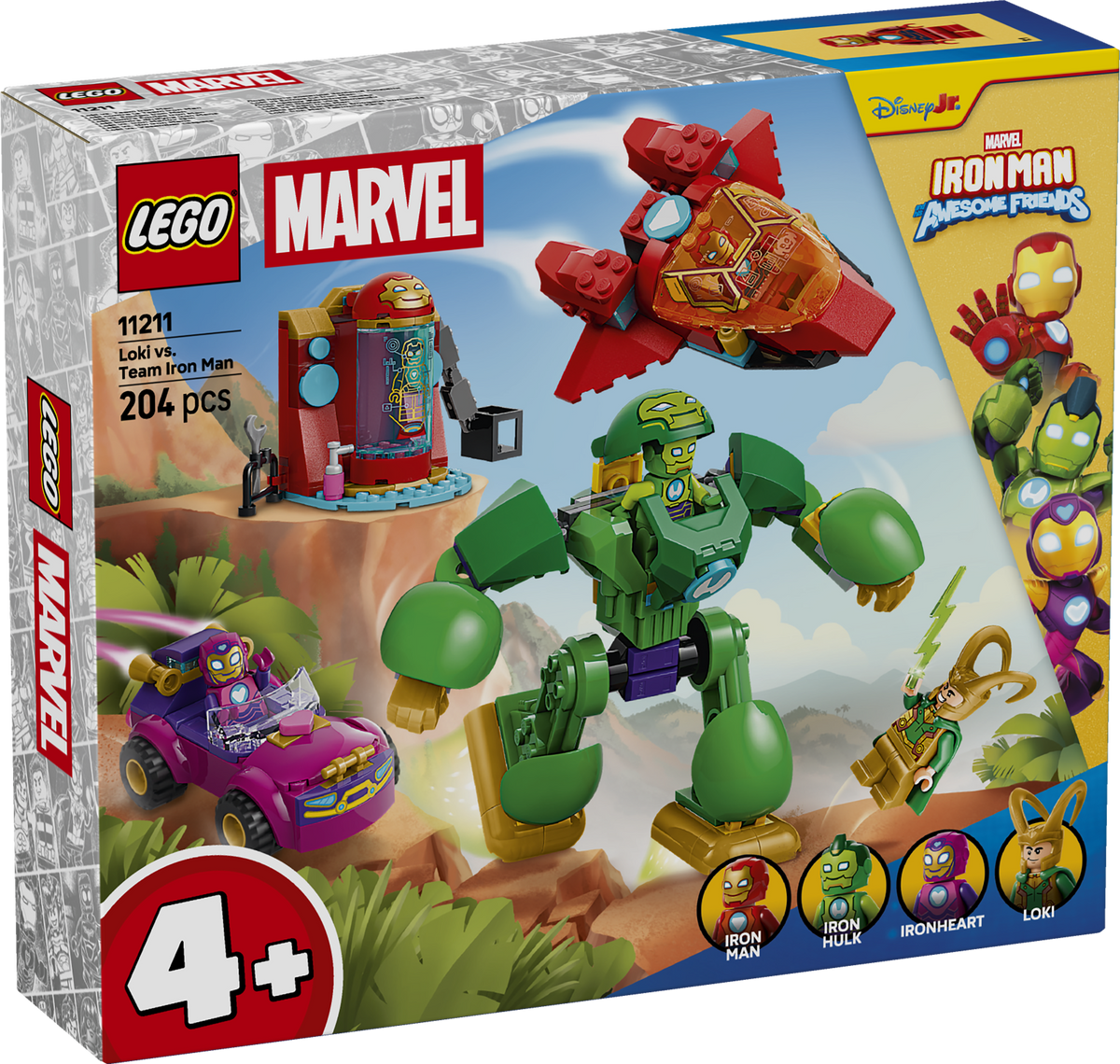 LEGO Marvel 11211 Lokis prieš Geležinio žmogaus komandą
