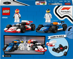 LEGO City 60464 F1 Williams Racing ir Haas F1 bolidai