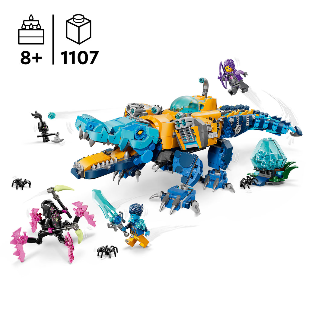LEGO DREAMZzz 71512 Krokodilas povandeninis laivas