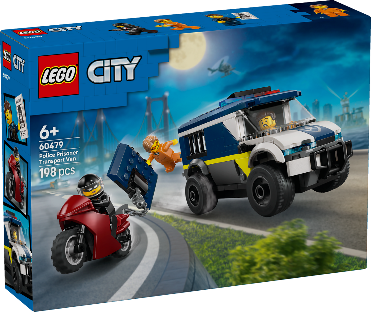 LEGO City 60479 Policijos kalinių pervežimo furgonas