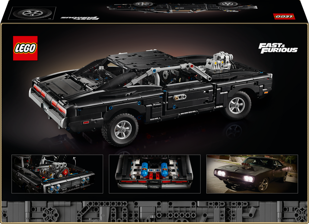 LEGO Technic 42231 Greiti ir įsiutę: Dodge Charger R/T