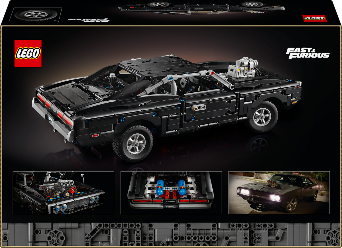 LEGO Technic 42231 Greiti ir įsiutę: Dodge Charger R/T