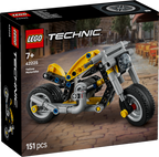 LEGO Technic 42225 Geltonas motociklas