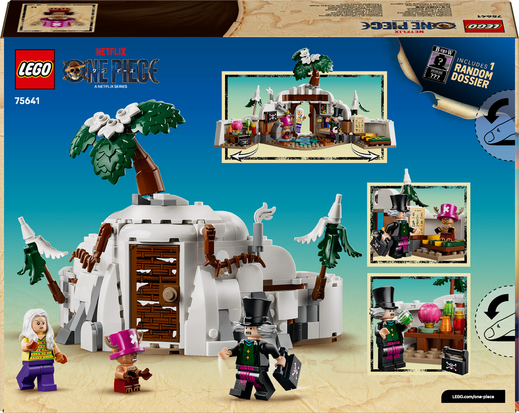LEGO ONE PIECE 75641 Daktaro Hiriluko slėptuvė