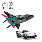 LEGO City 60489 Lėktuvas prieš automobilį