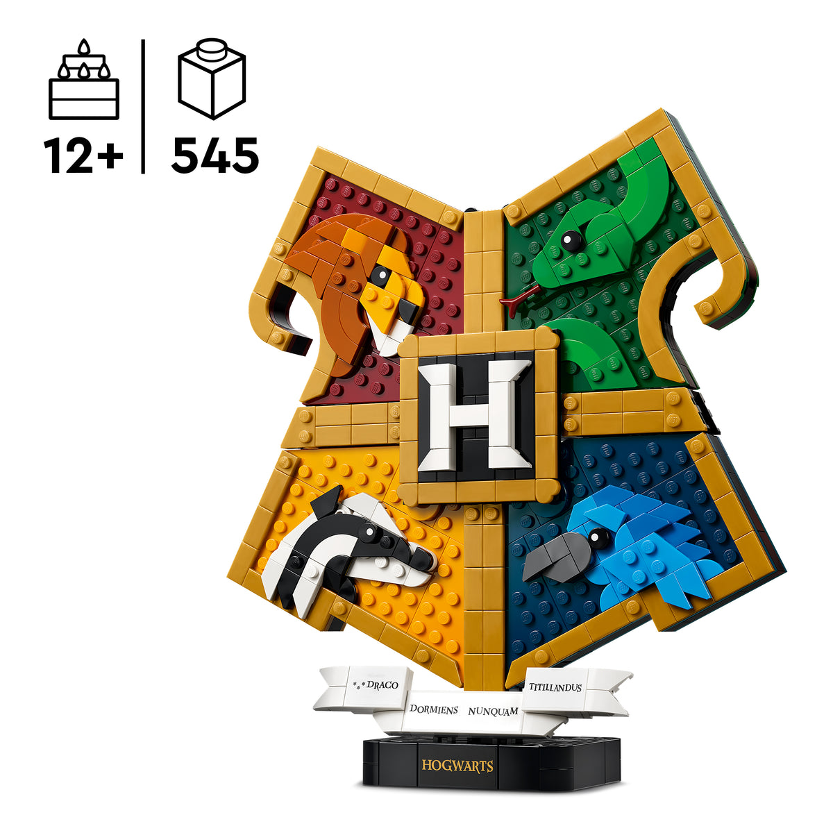 LEGO Harry Potter 76462 Hogvartso koledžų herbas