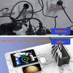 Insplay USB įkrovimo stotelė 100 W, 20 jungčių
