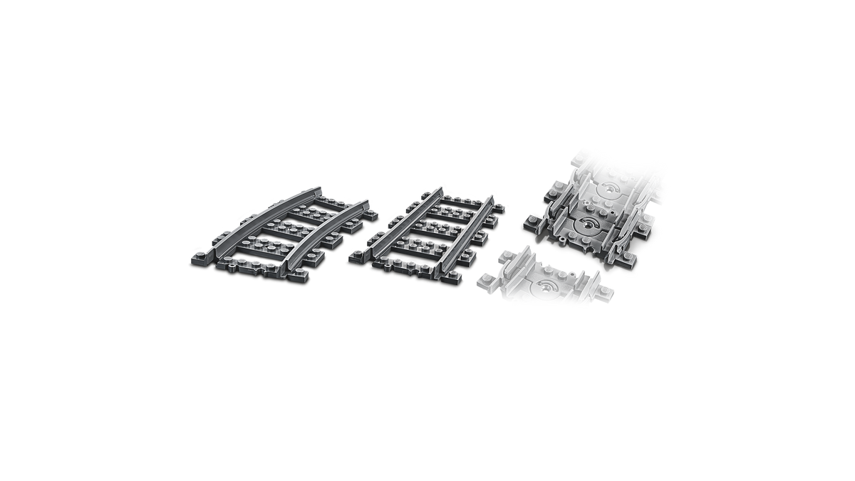 LEGO City 60205 Traukinio bėgiai