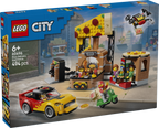 LEGO City 60496 Picų pristatymas su transporto priemonėmis