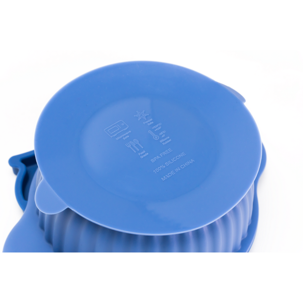 InnoGiO dubenėlis silikoninis neslystantis mėlynas GIO-910BLUE