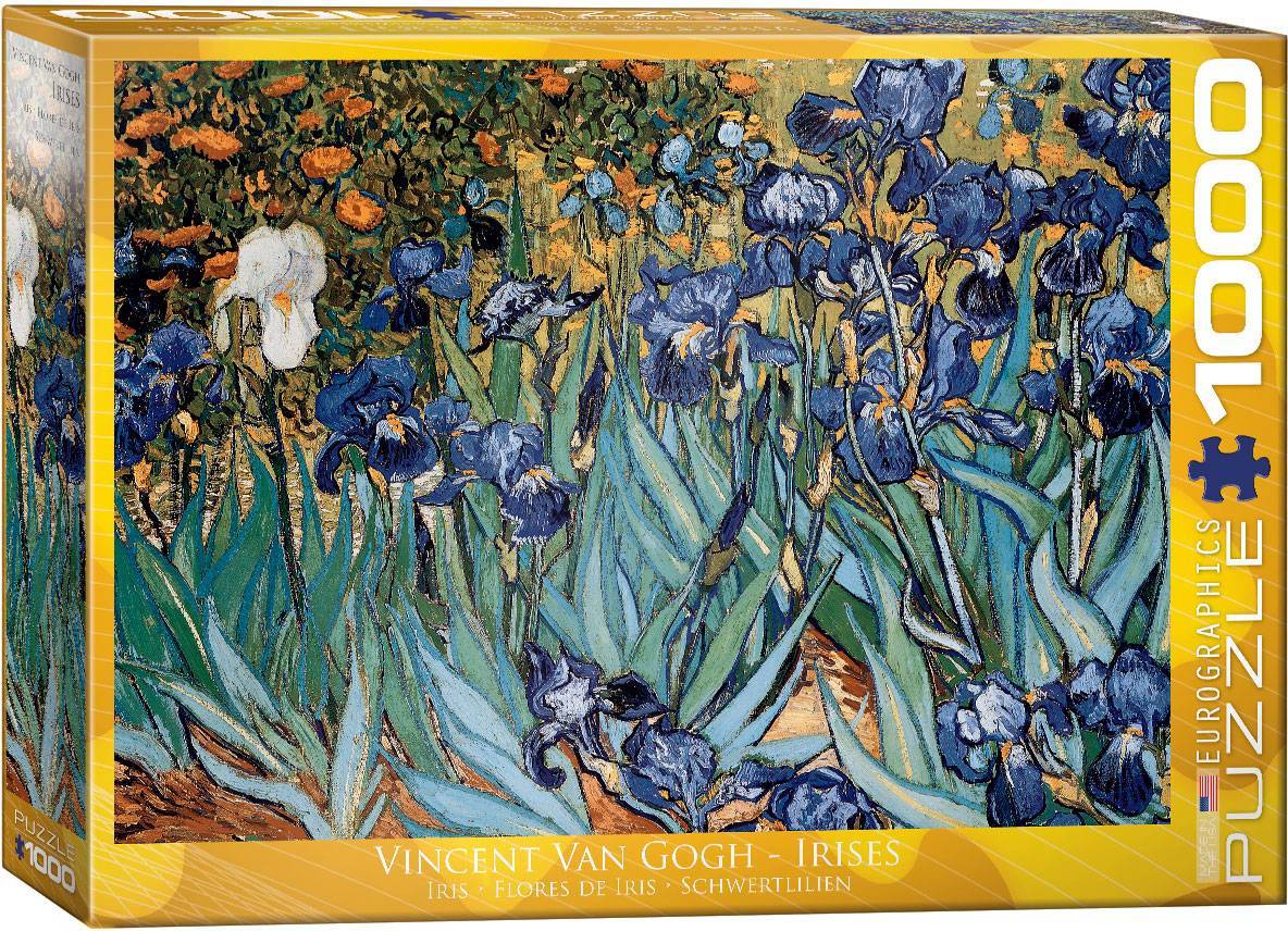 Dėlionė Irisai Vincent Van Gogh 1000