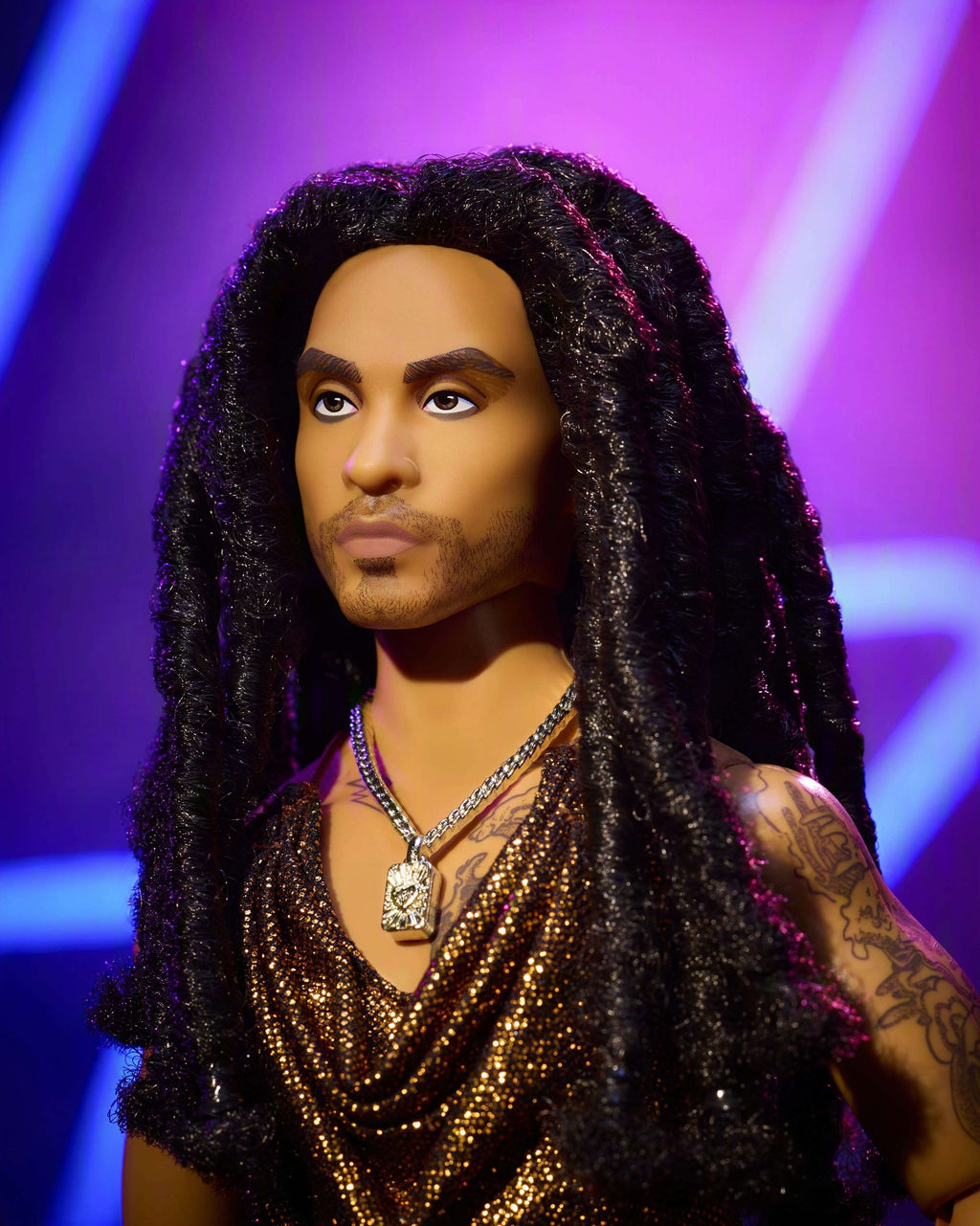 BARBIE kolekcinė Lenny Kravitz lėlė (JBJ43)