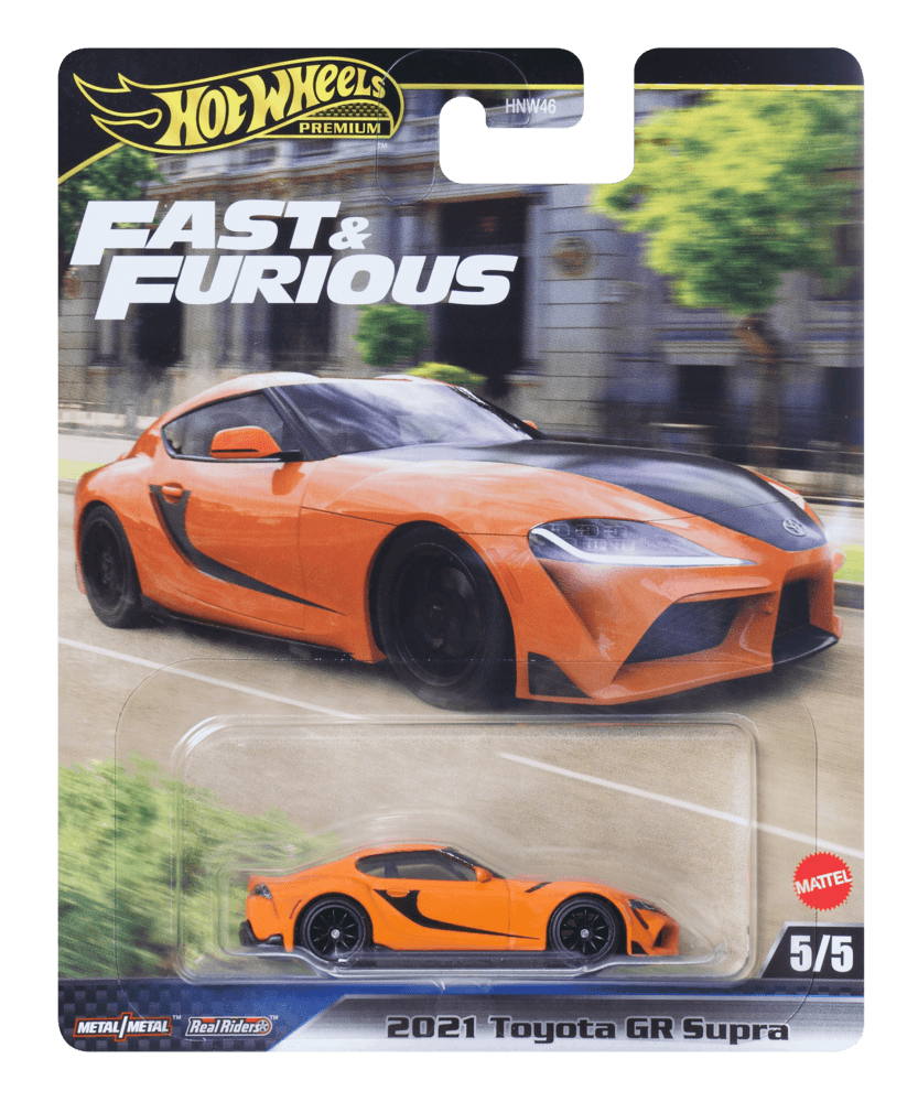 HOT WHEELS PREMIUM automodeliukas iš filmo Greiti ir įsiutę  (HNW46)