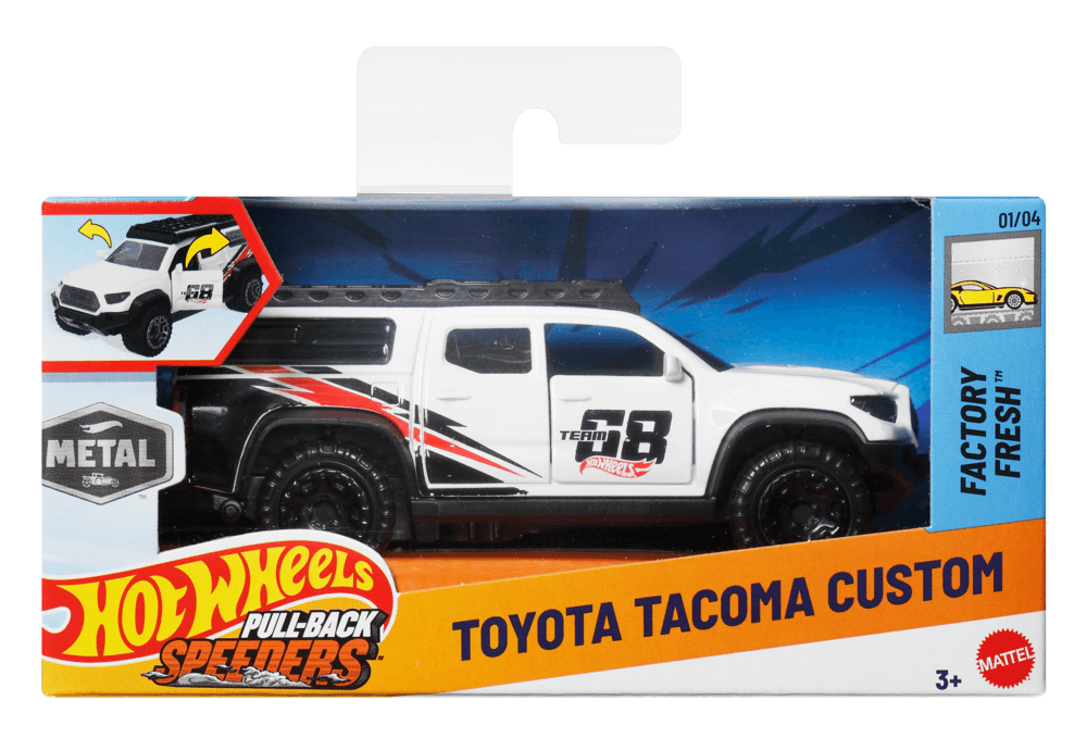 HOT WHEELS automodeliukas – Pull-Back Speeders (HPR70)