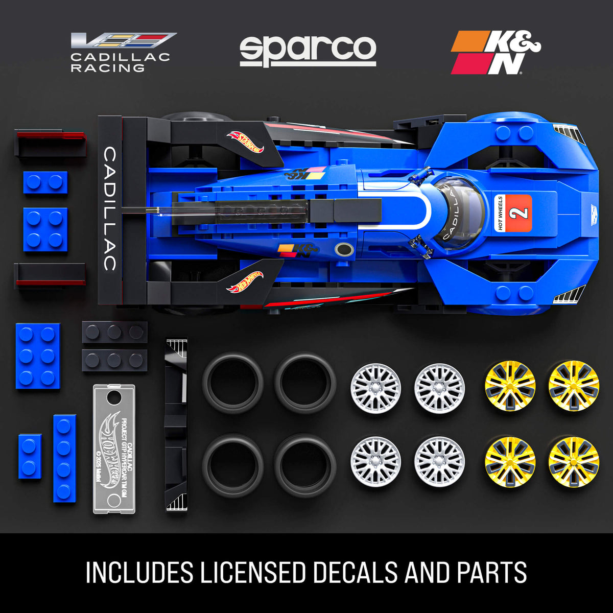 MATTEL BRICK SHOP HOT WHEELS konstruktorius – Speed Cadillac (JFR89)