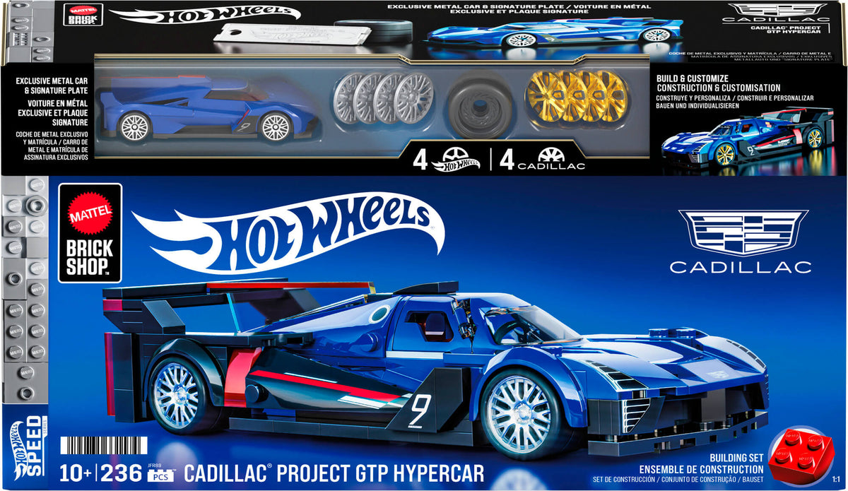 MATTEL BRICK SHOP HOT WHEELS konstruktorius – Speed Cadillac (JFR89)