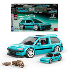 MATTEL BRICK SHOP HOT WHEELS Honda Custom 90 Civic EF konstruktorius (JHF62)