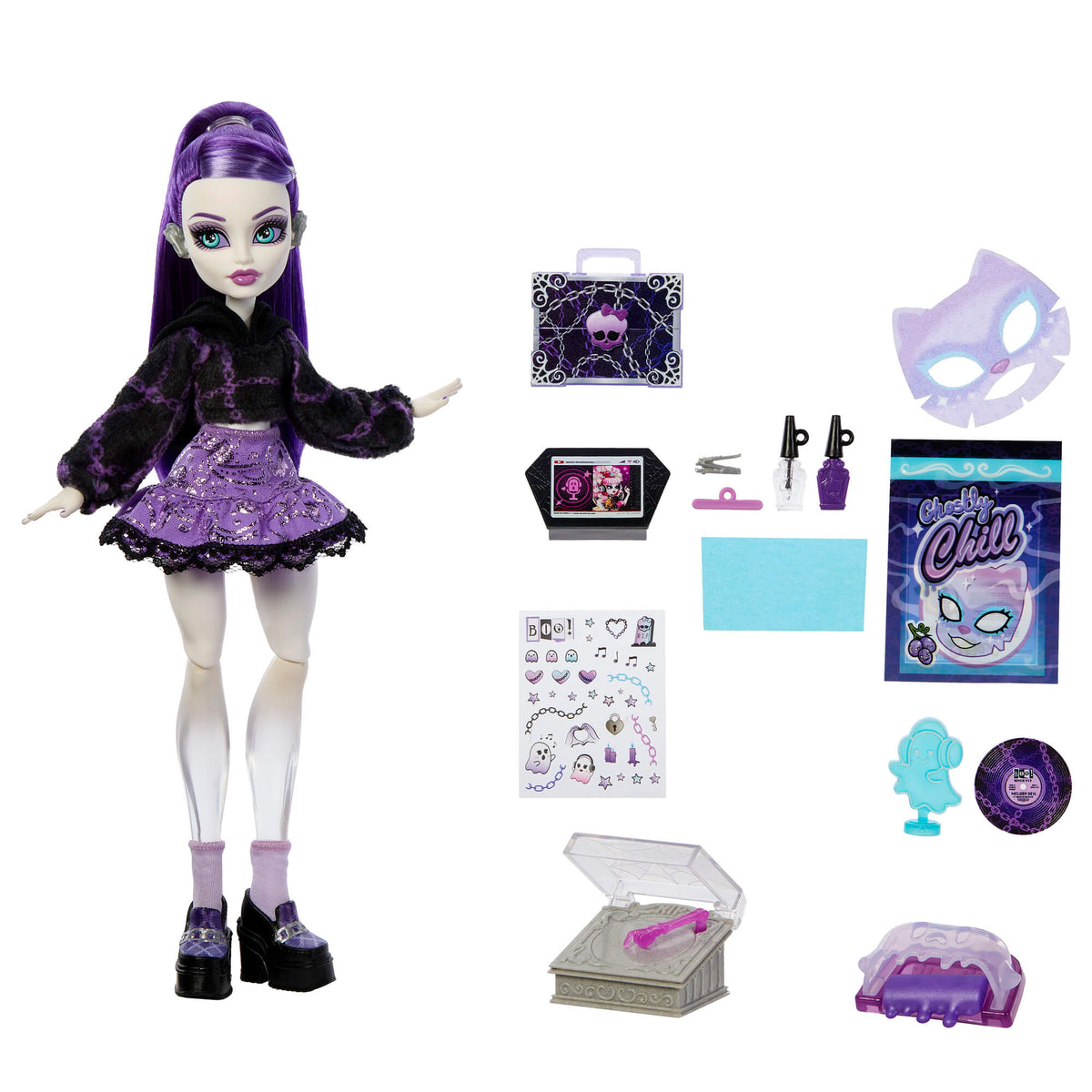 MONSTER HIGH SELF-SCARE SECRETS Spektros rinkinys (JHK46)