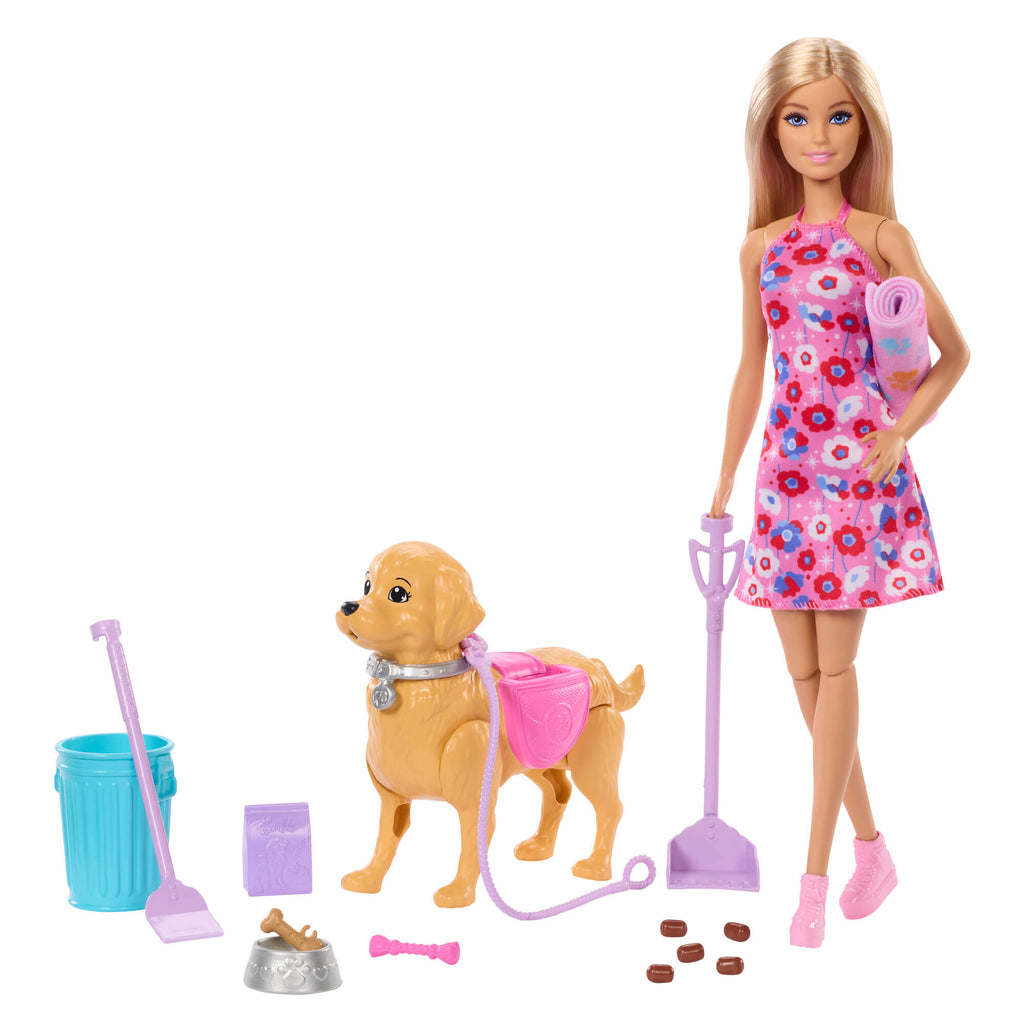BARBIE WALK AND POTTY lėlės rinkinys (JJB46)