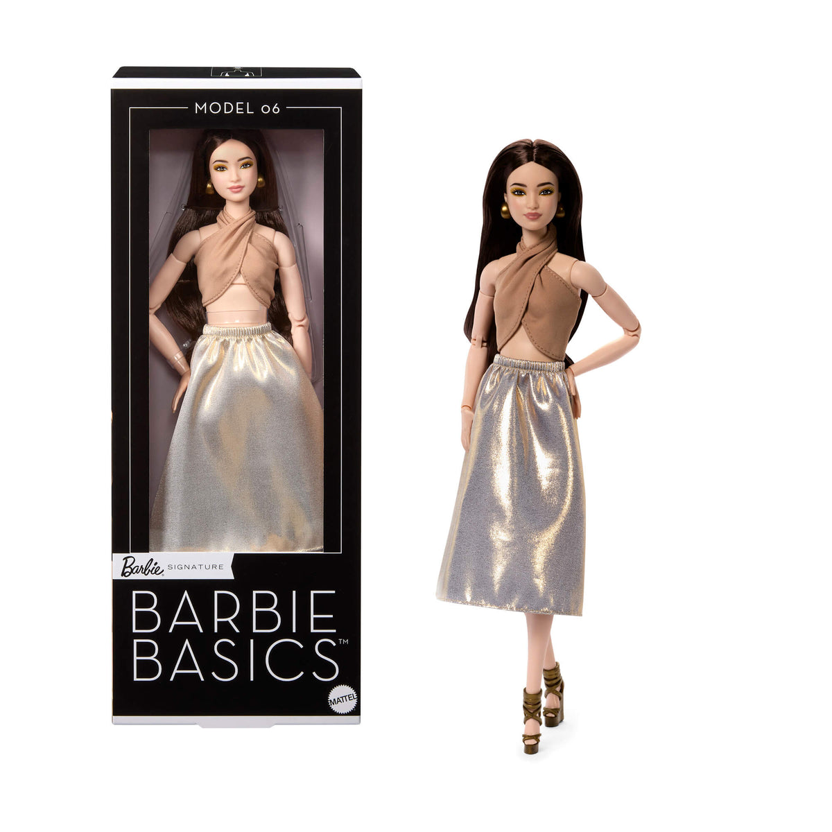 BARBIE BASICS No6 lėlė (JJX25)