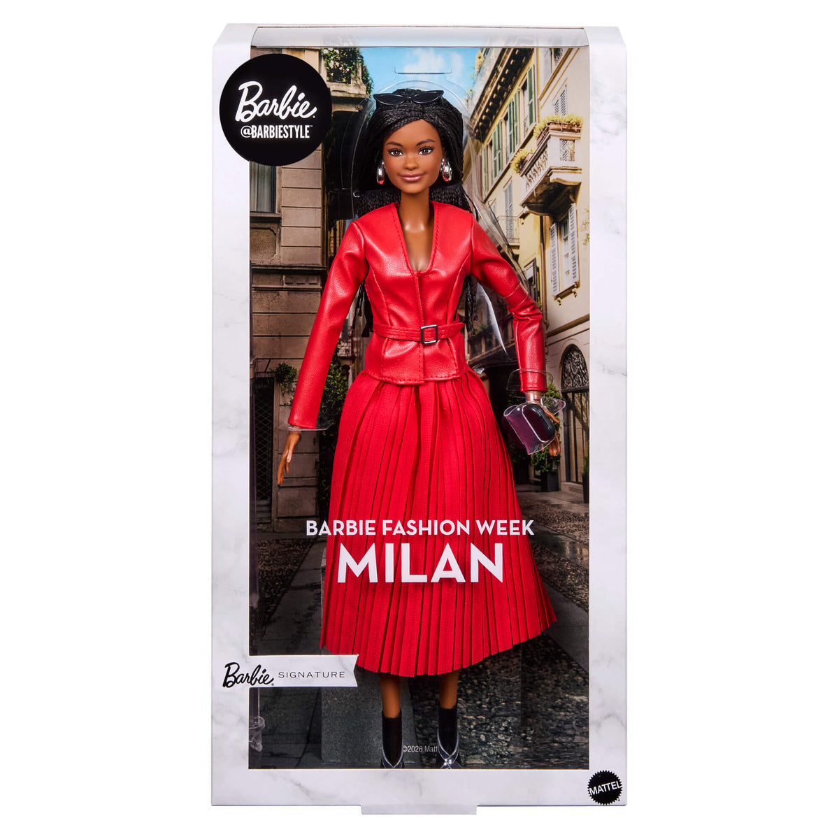 BARBIE FASHION WEEK MILAN kolekcinė lėlė (JJX31)