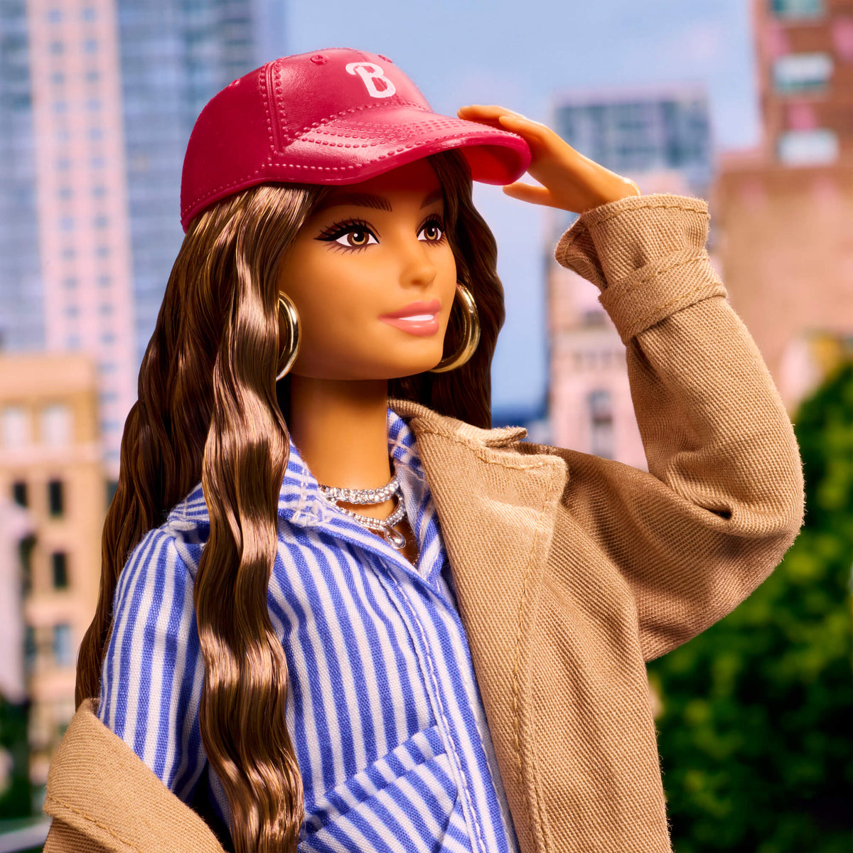 BARBIE FASHION WEEK NEW YORK kolekcinė lėlė (JJX32)