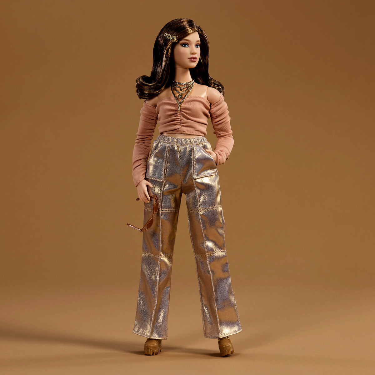 BARBIE YOU CREATE BASICS lėlė šviesiais plaukais (JJX37)