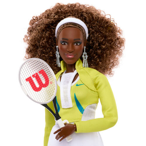 BARBIE kolekcinė Serena Williams lėlė (JJX58)