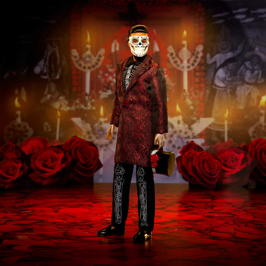 BARBIE KEN DIA DE MUERTOS kolekcinis Kenas (JJX97)