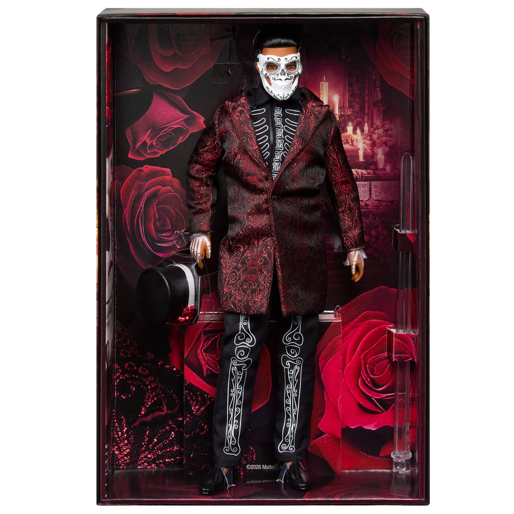 BARBIE KEN DIA DE MUERTOS kolekcinis Kenas (JJX97)