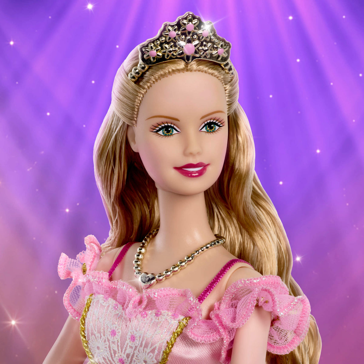 BARBIE NUTCRACKER SUPERPLUM kolekcinė lėlė - Spragtuko kolekcija (JJY15)